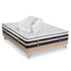 Matelas Calliope Mousse Haute Densité Accueil Mémoire De Forme+ Sommier + Accessoires - 160 X 200 Cm -Sominova Soldes Boutique ensemble matelas sommier 17956451