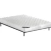 Ensemble Cadre à Lattes + Matelas Mousse DANAE De DREAMEA - 15cm épaisseur - 140 X 190 Cm 1 Ensemble Cadre à Lattes + Matelas Mousse DANAE De DREAMEA - 15cm épaisseur - 140 X 190 Cm -Sominova Soldes Boutique ensemble matelas sommier 18603235