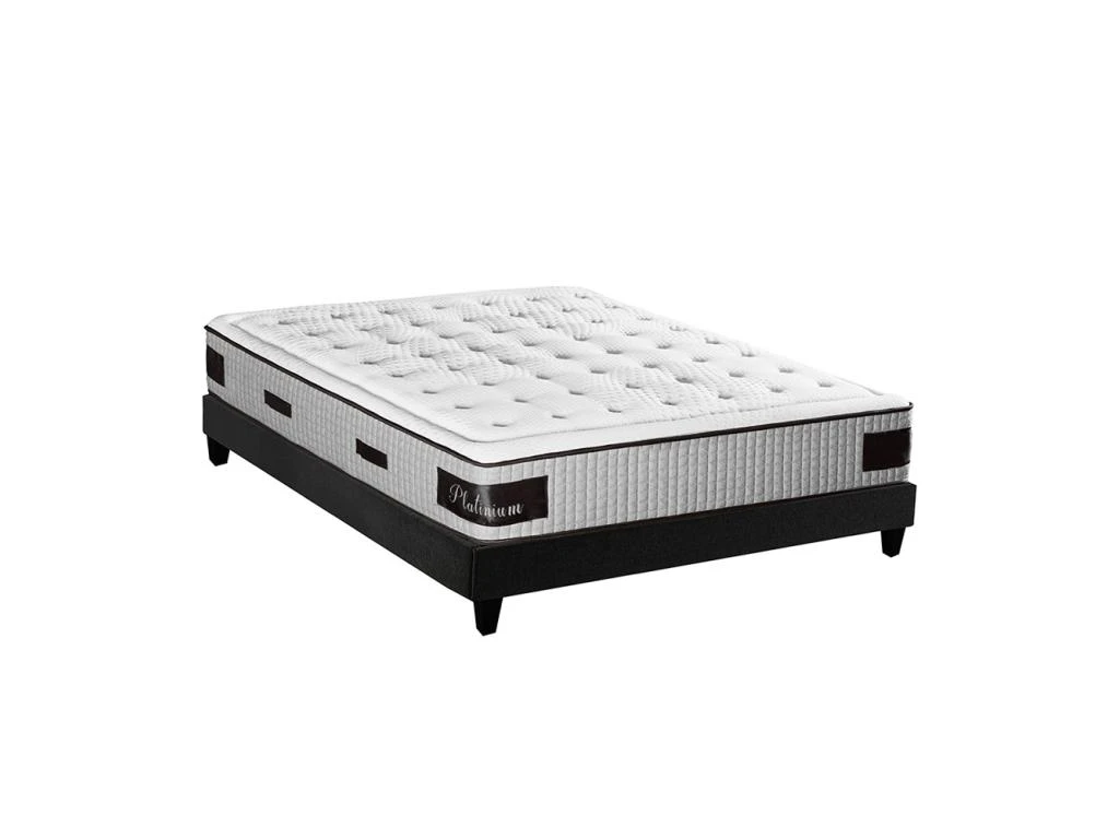 HYPSOM | Ensemble PLATINIUM 160x200 Cm | Matelas Mémoire De Forme + Sommier Bois | Ferme 3 HYPSOM | Ensemble PLATINIUM 160x200 Cm | Matelas Mémoire De Forme + Sommier Bois | Ferme