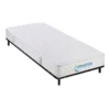 Ensemble Cadre à Lattes + Matelas Confort Luxe ORTHOMEMORY De DREAMEA - 90 X 200 Cm -Sominova Soldes Boutique ensemble matelas sommier 20021291