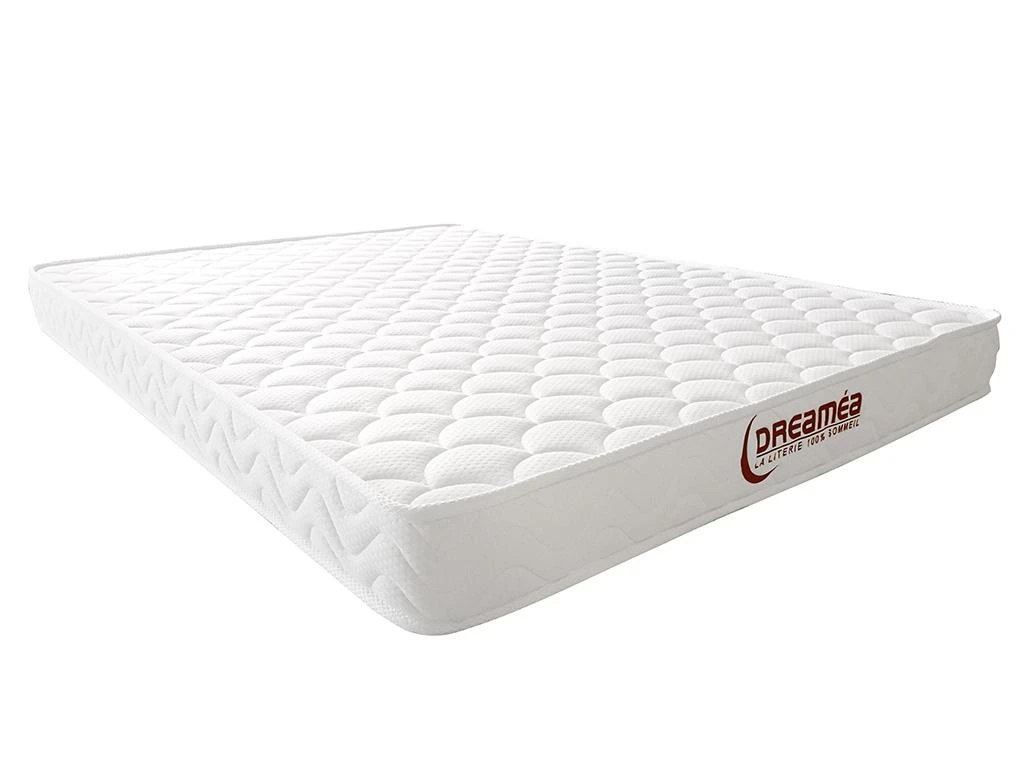 Ensemble Cadre à Lattes + Matelas Mousse Accueil Mémoire De Forme ép.15 Cm - 120 X 200 Cm - PELOPS De DREAMEA 4 Ensemble Cadre à Lattes + Matelas Mousse Accueil Mémoire De Forme ép.15 Cm - 120 X 200 Cm - PELOPS De DREAMEA – Image 2