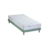 Ensemble Matelas Accueil Latex 3 Zones INITIAL - Bi Confort Mousse & Latex + Sommier - Made In France Dimensions - 90 X 190 Cm, Sommier - Vert Celadon -Sominova Soldes Boutique ensemble matelas sommier 21014423