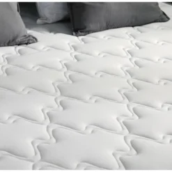 Ensemble Matelas 100% Latex 3 Zones PURE + Sommier - Fabriqué En France Dimensions - 2x80 X 200 Cm, Sommier - Vert Celadon -Sominova Soldes Boutique ensemble matelas sommier 21014661