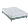 Ensemble Matelas 100% Latex 3 Zones PURE + Sommier - Fabriqué En France Dimensions - 140 X 190 Cm, Sommier - Vert Celadon -Sominova Soldes Boutique ensemble matelas sommier 21014829