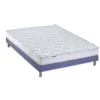 Ensemble Matelas 100% Latex 5 Zones ORIGINEL + Sommier - Spécial Dos Sensible - Fabriqué En France Dimensions - 140 X 190 Cm, Sommier - Bleu Denim -Sominova Soldes Boutique ensemble matelas sommier 21014929