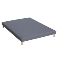 Ensemble Matelas 100% Latex 5 Zones ORIGINEL + Sommier - Spécial Dos Sensible - Fabriqué En France Dimensions - 140 X 190 Cm, Sommier - Bleu Denim -Sominova Soldes Boutique ensemble matelas sommier 21014937