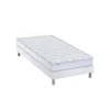 Ensemble Matelas 100% Latex 5 Zones ORIGINEL + Sommier - Spécial Dos Sensible - Fabriqué En France Dimensions - 90 X 200 Cm, Sommier - Blanc -Sominova Soldes Boutique ensemble matelas sommier 21015579