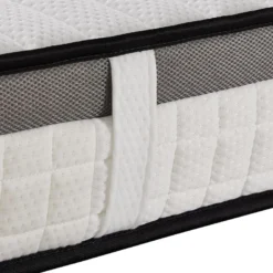 Ensemble Cadre à Lattes + Matelas 90 X 200 Cm Mousse Mémoire De Forme ép.19cm - ORTHOMEMORY II De DREAMEA -Sominova Soldes Boutique ensemble matelas sommier 21066441