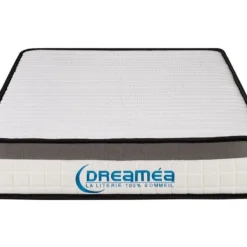 Ensemble Sommier + Matelas 90 X 200 Cm Mousse Mémoire De Forme ép.19cm - ORTHOMEMORY II De DREAMEA -Sominova Soldes Boutique ensemble matelas sommier 21068557