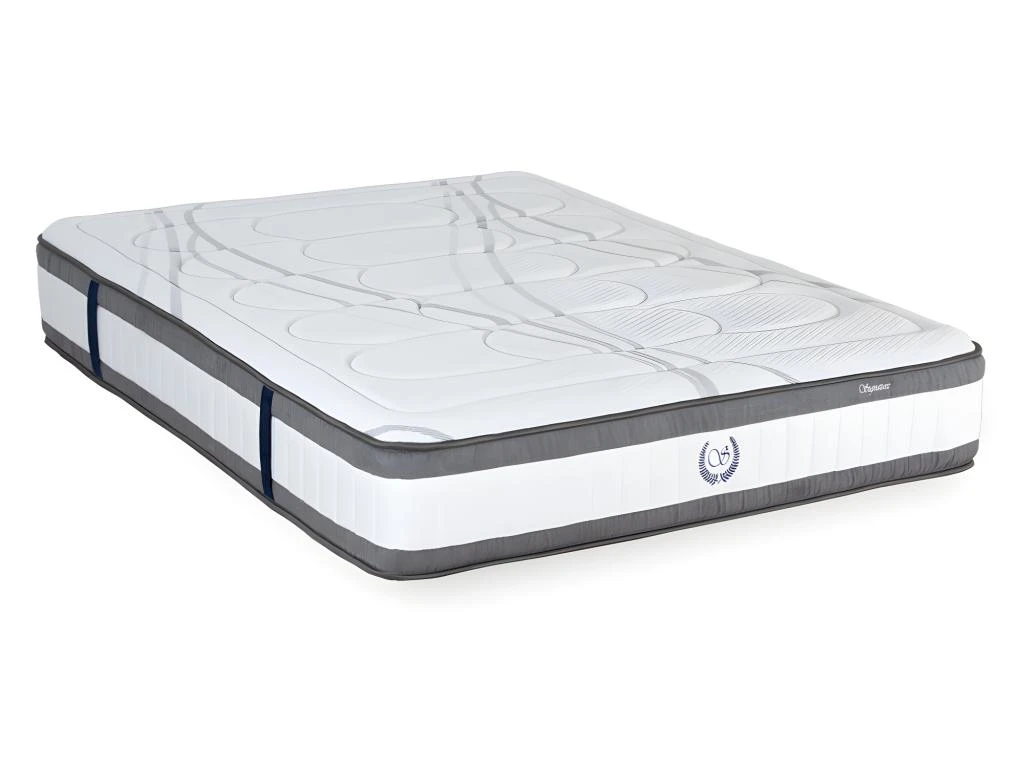 Ensemble Matelas Signature Ressorts Ensachés Accueil Mémoire + Sommier + Accessoires - 160 X 200 5 Ensemble Matelas Signature Ressorts Ensachés Accueil Mémoire + Sommier + Accessoires - 160 X 200 – Image 3