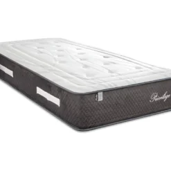 BELLECOUR LITERIE | Ensemble PRIVILEGE 90x200 Cm | Matelas Ressorts Ensachés + Sommier Bois | Ferme -Sominova Soldes Boutique ensemble matelas sommier 22080723
