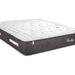 BELLECOUR LITERIE | Ensemble PRIVILEGE 140x190 Cm | Matelas Ressorts Ensachés + Sommier Bois | Ferme -Sominova Soldes Boutique ensemble matelas sommier 22080753