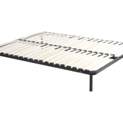 Ensemble Cadre à Lattes + Matelas Mousse Accueil Mémoire De Forme ép.15cm - 140 X 190 Cm - PELOPS De DREAMEA -Sominova Soldes Boutique ensemble matelas sommier 3200009
