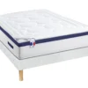 Ensemble Sommier + Matelas Ressorts Ensachés Mémoire De Forme Dessin Placé MARQUIS De DREAMEA - ép. 30cm - 140 X 190 Cm - Bleu 1 Ensemble Sommier + Matelas Ressorts Ensachés Mémoire De Forme Dessin Placé MARQUIS De DREAMEA - ép. 30cm - 140 X 190 Cm - Bleu -Sominova Soldes Boutique ensemble matelas sommier 382025