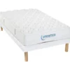 Ensemble Sommier Et Matelas Ressorts Ensachés Et Mémoire De Forme ILLUSION De DREAMEA - 90 X 190 Cm -Sominova Soldes Boutique ensemble matelas sommier 386135