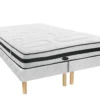 Ensemble Sommier + Matelas Ressorts Ensachés 7 Zones Mémoire Forme AMARANTE De NATUREA - 180 X 200 Cm -Sominova Soldes Boutique ensemble matelas sommier 386183