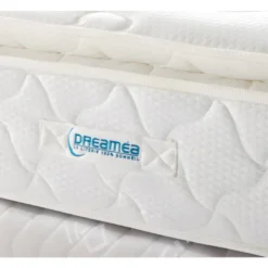 Ensemble Sommier + Matelas Ressorts Ensachés Surmatelas Intégré AMERICAN DREAM De DREAMEA - 140 X 190 Cm -Sominova Soldes Boutique ensemble matelas sommier 390159