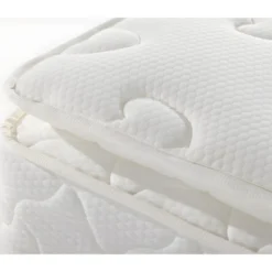 Ensemble Sommier + Matelas Ressorts Ensachés Surmatelas Intégré AMERICAN DREAM De DREAMEA - 160 X 200 Cm -Sominova Soldes Boutique ensemble matelas sommier 390163 2