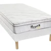 Ensemble Sommier + Matelas Ressorts 3 Zones WOLKENTANZ De MORGENGOLD - 90 X 200 Cm -Sominova Soldes Boutique ensemble matelas sommier 390605