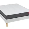 Ensemble Sommier + Matelas Ressorts Ensachés 5 Zones Accueil Mémoire De Forme BABYLONE De DREAMEA ép.23cm - 160 X 200 Cm -Sominova Soldes Boutique ensemble matelas sommier 391079