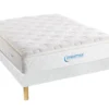 Ensemble Sommier + Matelas Ressorts Ensachés Surmatelas Intégré AMERICAN DREAM De DREAMEA - 140 X 190 Cm