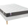 Ensemble Sommier + Matelas 100% Latex 3 Zones De Confort VICTOIRE De DREAMEA - 160 X 200 Cm 2 Ensemble Sommier + Matelas 100% Latex 3 Zones De Confort VICTOIRE De DREAMEA - 160 X 200 Cm -Sominova Soldes Boutique ensemble matelas sommier 439975