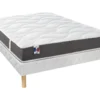 Ensemble Sommier + Matelas 100% Latex 3 Zones De Confort VICTOIRE De DREAMEA - 140 X 190 Cm -Sominova Soldes Boutique ensemble matelas sommier 439979