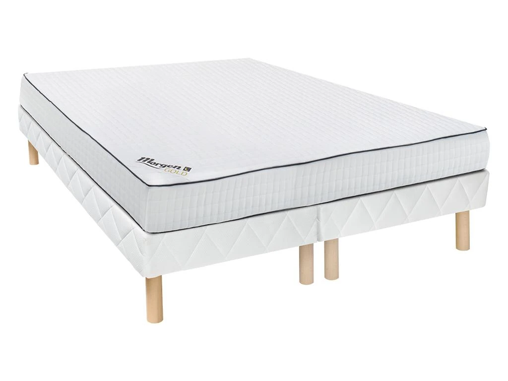 Ensemble Sommier + Matelas Mousse - ép. 22 Cm - 180 X 200 Cm - HIMMELSZELT De MORGENGOLD 3 Ensemble Sommier + Matelas Mousse - ép. 22 Cm - 180 X 200 Cm - HIMMELSZELT De MORGENGOLD
