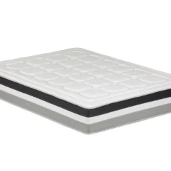 Ensemble Sommier + Matelas à Ressorts Ensachés Et Mémoire De Forme - ép.28cm - 160 X 200 Cm - LOUBIO De DREAMEA -Sominova Soldes Boutique ensemble matelas sommier 512961
