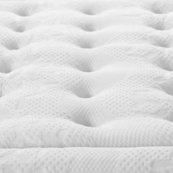 Ensemble Sommier + Matelas Mousse Mémoire De Forme Avec Surmatelas Intégré ép.26 Cm - 140 X 190 Cm - ALCEE De DREAMEA -Sominova Soldes Boutique ensemble matelas sommier 715871