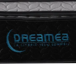 Ensemble Sommier + Matelas Ressorts Ensachés Et Surmatelas Intégré GAMIANI De DREAMEA - ép. 30 Cm - 180 X 200 Cm -Sominova Soldes Boutique ensemble matelas sommier 8748731