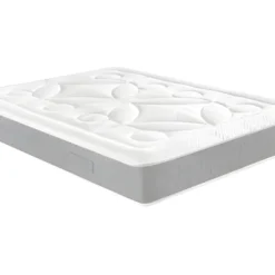 Ensemble Douces Nuits Laly 100% Latex + Sommier Base Ferme 160x200