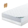 CHYPRE - Pack Matelas + Tapissier 90x190 + Pieds -Sominova Soldes Boutique ensemble matelas sommier 8991383