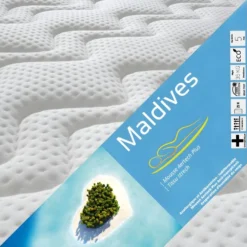 MALDIVES - Pack Matelas + Tapissier 140x190 -Sominova Soldes Boutique ensemble matelas sommier 8997633