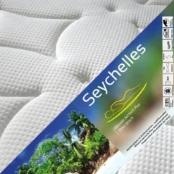 SEYCHELLES - Pack Matelas + Tapissier 140x190 + Pieds -Sominova Soldes Boutique ensemble matelas sommier 8998537