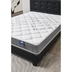 Ensemble Matelas + Lit Avec Tête De Lit 120x190 Cm, Eliha 20cm D’épaisseur Mousse Haute Densité -Sominova Soldes Boutique ensemble matelas sommier 9188057