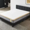 Ensemble Matelas + Lit Avec Tête De Lit 140x200 Cm, Yspilon Ferme 28cm D’épaisseur -Sominova Soldes Boutique ensemble matelas sommier 9189063