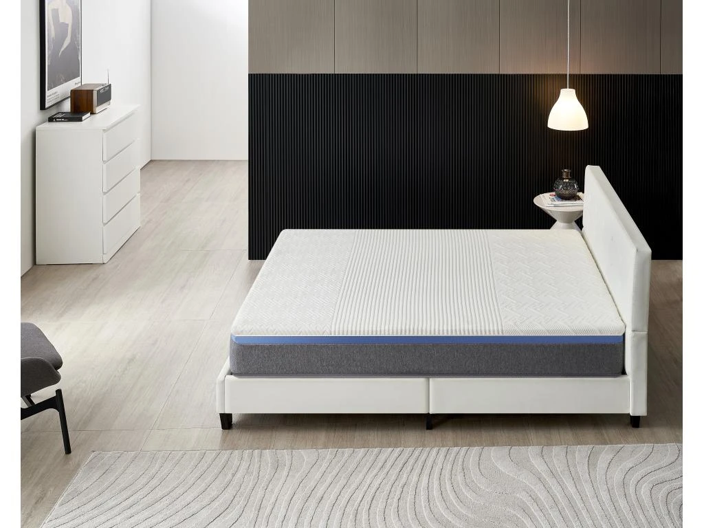 Ensemble Matelas + Lit Avec Tête De Lit 140x190 Cm, Ypsilon Souple 28cm D’épaisseur 5 Ensemble Matelas + Lit Avec Tête De Lit 140x190 Cm, Ypsilon Souple 28cm D’épaisseur – Image 3