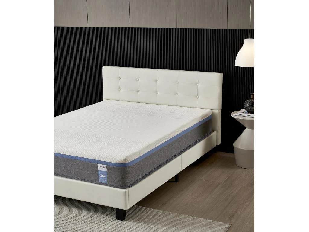 Ensemble Matelas + Lit Avec Tête De Lit 140x190 Cm, Ypsilon Souple 28cm D’épaisseur 6 Ensemble Matelas + Lit Avec Tête De Lit 140x190 Cm, Ypsilon Souple 28cm D’épaisseur – Image 4