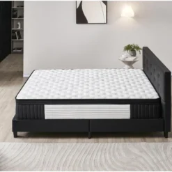 Ensemble Matelas + Lit Avec Tête De Lit 140x200 Cm, Elekctra 30cm D’épaisseur À Mémoire De Forme -Sominova Soldes Boutique ensemble matelas sommier 9189651