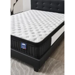 Ensemble Matelas + Lit Avec Tête De Lit 140x200 Cm, Elekctra 30cm D’épaisseur À Mémoire De Forme -Sominova Soldes Boutique ensemble matelas sommier 9189653