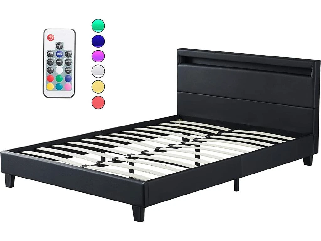 Ensemble Matelas Mousse + Lit Avec Tête De Lit 120x190 Cm, 22cm D’épaisseur Accueil Latex Naturel 7 Ensemble Matelas Mousse + Lit Avec Tête De Lit 120x190 Cm, 22cm D’épaisseur Accueil Latex Naturel – Image 5