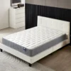 Ensemble Matelas + Lit Avec Tête De Lit 160x200 Cm, Essem 25cm D’épaisseur Mousse Haute Densité -Sominova Soldes Boutique ensemble matelas sommier 9190655