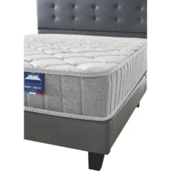 Ensemble Matelas + Lit Avec Tête De Lit 140x200 Cm, Eliha 20cm D’épaisseur Mousse Haute Densité -Sominova Soldes Boutique ensemble matelas sommier 9190743