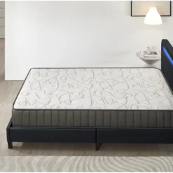Ensemble Matelas Mousse + Lit Avec Tête De Lit 160x200cm-22cm D’épaisseur Accueil Mémoire De Forme -Sominova Soldes Boutique ensemble matelas sommier 9190861