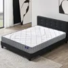 Ensemble Matelas + Lit Avec Tête De Lit 120x190 Cm, Sirius 16cm D’épaisseur Latex Naturel -Sominova Soldes Boutique ensemble matelas sommier 9258099