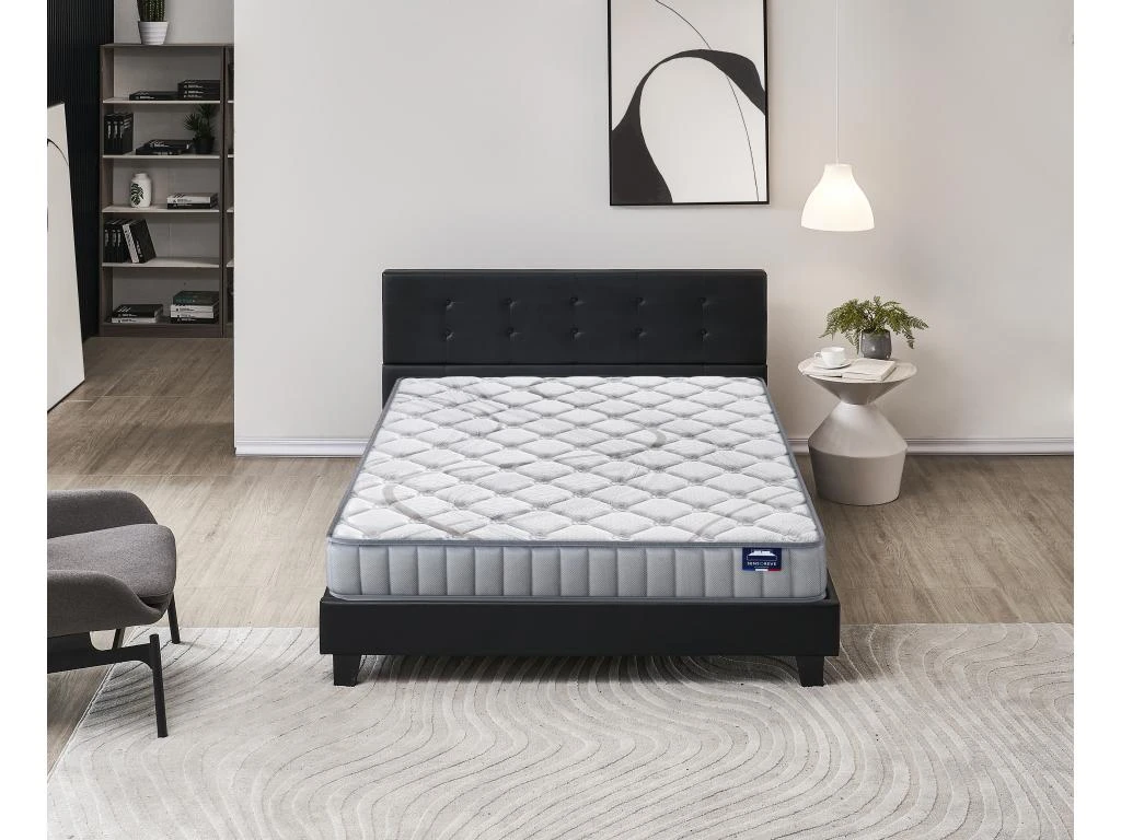 Ensemble Matelas + Lit Avec Tête De Lit 160x200 Cm, Sirius 16cm D’épaisseur Latex Naturel 4 Ensemble Matelas + Lit Avec Tête De Lit 160x200 Cm, Sirius 16cm D’épaisseur Latex Naturel – Image 2