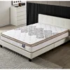 Ensemble Matelas + Lit Avec Tête De Lit 140x190 Cm, Essem 25cm D’épaisseur Mousse Haute Densité -Sominova Soldes Boutique ensemble matelas sommier 9258859