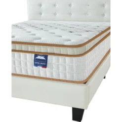 Ensemble Matelas + Lit Avec Tête De Lit 140x190 Cm, Essem 25cm D’épaisseur Mousse Haute Densité 11 Ensemble Matelas + Lit Avec Tête De Lit 140x190 Cm, Essem 25cm D’épaisseur Mousse Haute Densité -Sominova Soldes Boutique ensemble matelas sommier 9258867
