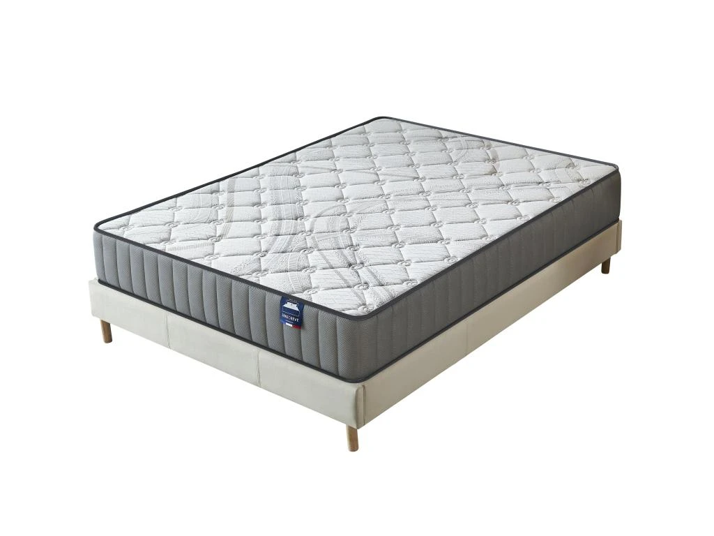 Ensemble Matelas Latex + Sommier Tissu 120x190 Cm, Sirius 16cm D’épaisseur Et Sommier Tissu Blanc 3 Ensemble Matelas Latex + Sommier Tissu 120x190 Cm, Sirius 16cm D’épaisseur Et Sommier Tissu Blanc